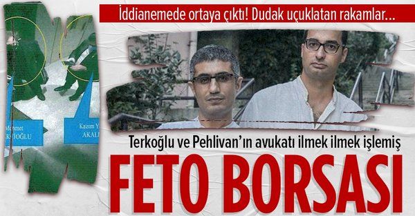 Cumhuriyet yazarları Barış Pehlivan ve Barış Terkoğlu'nun avukatı Kazım Yiğit Akalın FETÖ borsasını böyle kurmuş!