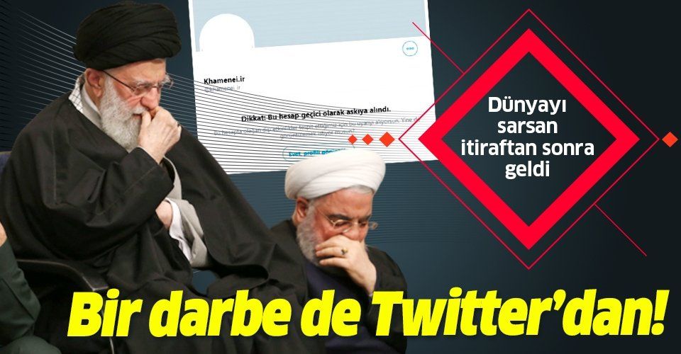 ABD'den İran'a sosyal medyada darbe: Hamaney'in Twitter hesabı askıya alındı