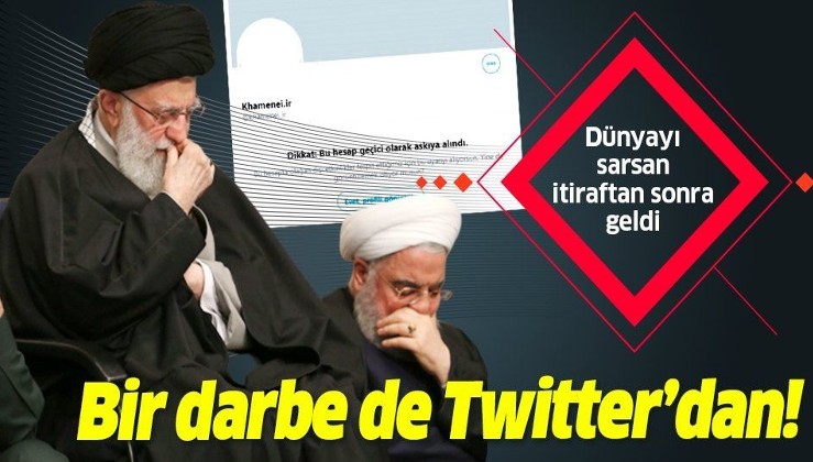 ABD'den İran'a sosyal medyada darbe: Hamaney'in Twitter hesabı askıya alındı