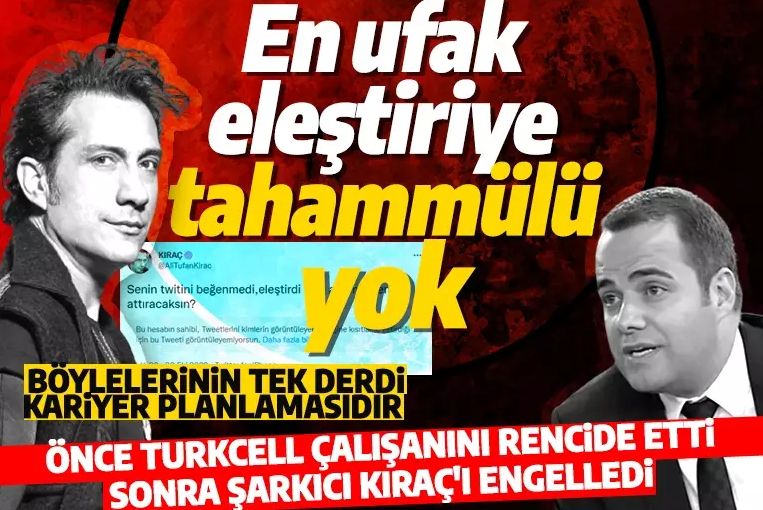 Özgür Demirtaş'ın en ufak bir eleştiriye tahammülü yok! Önce Turkcell çalışanını rencide etti sonra Kıraç'ı engelledi.