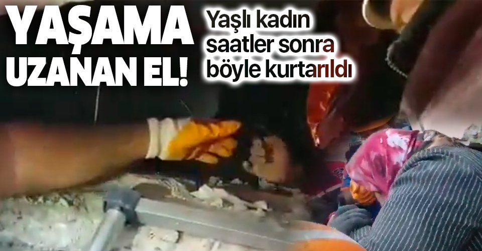 SON DAKİKA: İzmir'de bir kişinin enkaz altından kurtarıldığı anlar böyle görüntülendi: Canla başla, Bütün imkanlarımızla
