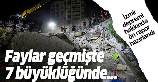 İzmir depremiyle ilgili hazırlanan ön raporda dikkat çeken detay: Faylar geçmişte 7 büyüklüğünde...
