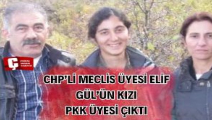 CHP'li meclis üyesi kızını elleriyle PKK'ya teslim etmiş