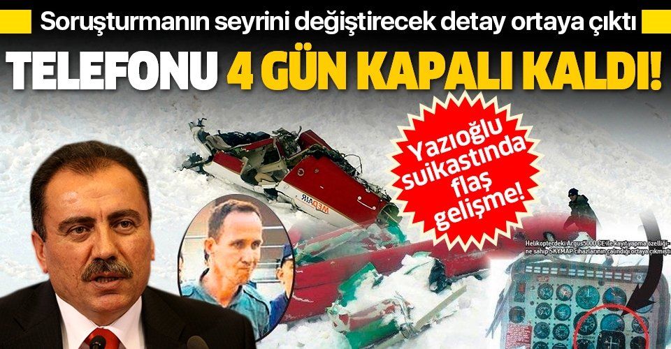 SON DAKİKA: Muhsin Yazıcıoğlu'nun ölümünde soruşturmanın seyrini değiştirecek detay: Suikastçı astsubayın 4 günlük sırrı