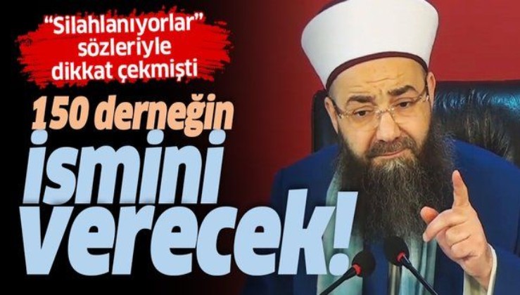 'Cübbeli Ahmet Hoca', "selefi dernekleri silahlanıyor" iddiasına ilişkin ifadeye çağrıldı!