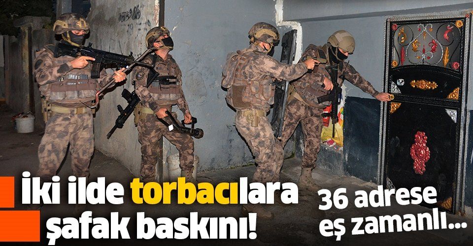 SON DAKİKA: Adana ve Hatay'da uyuşturucu satıcılarına şafak operasyonu: 36 gözaltı kararı