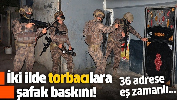 SON DAKİKA: Adana ve Hatay'da uyuşturucu satıcılarına şafak operasyonu: 36 gözaltı kararı