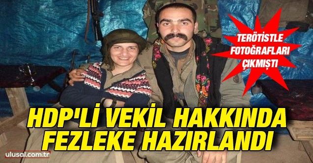 Teröristle fotoğrafları çıkmıştı | HDP'li Semra Güzel hakkında fezleke hazırlandı