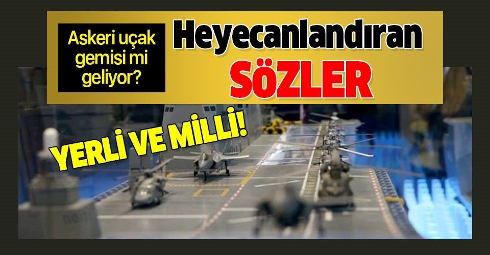 Türk firmaları askeri uçak gemisi üretebilecek kapasitede