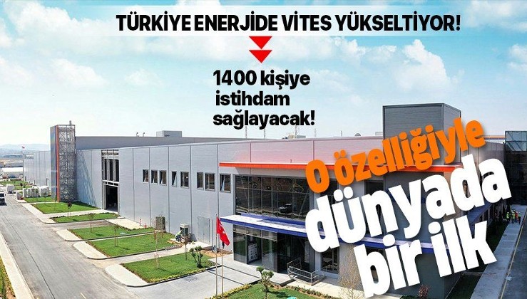 Türkiye enerjide vites yükseltiyor! Dünyada başka bir örneği yok