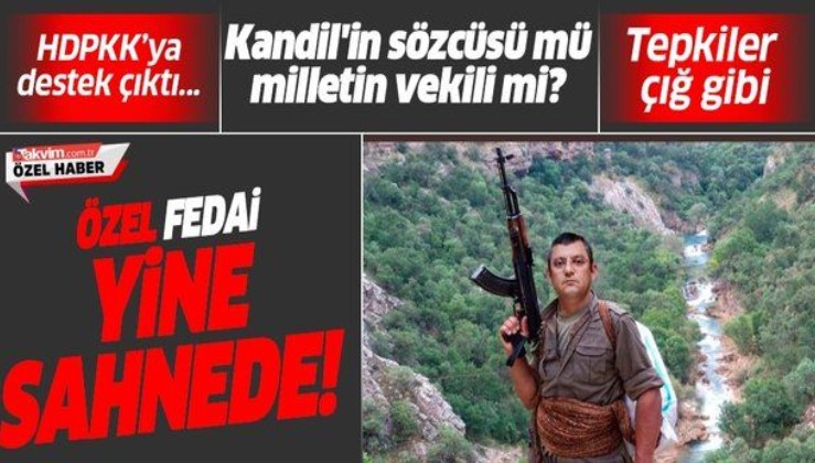 Özgür Özel’den ‘Kobani olayları’ operasyonunda gözaltına alınan HDP’lilere destek!