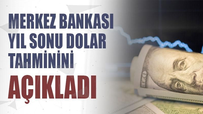 Merkez Bankası'nın yıl sonu dolar tahmini yükseldi