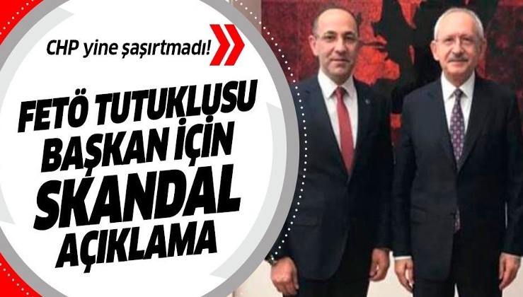CHP'den FETÖ tutuklusu Urla Belediye Başkanı Burak Oğuz'a destek!