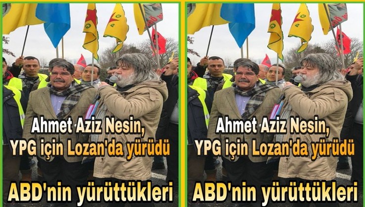 Aziz Nesin'in PKK sempatizanı oğlu Ahmet Nesin: PKK’liye ‘terörist’ dediğiniz zaman, Nene Hatun da ‘terörist’ olur