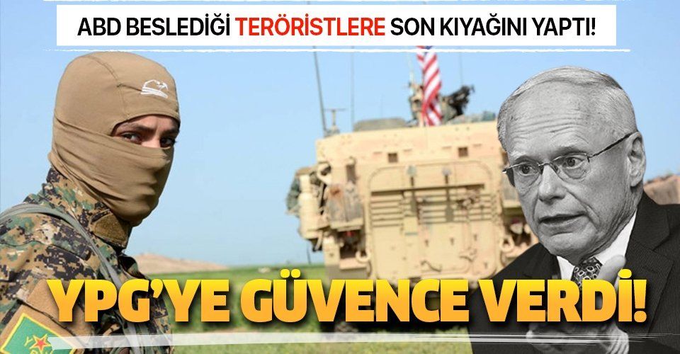 Son dakika: ABD beslediği teröristlere son kıyağını yaptı! Terör örgütü YPG'ye güvence verdi...