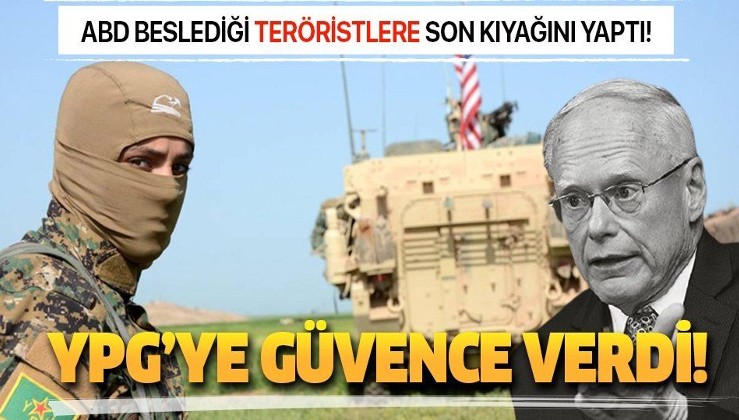 Son dakika: ABD beslediği teröristlere son kıyağını yaptı! Terör örgütü YPG'ye güvence verdi...