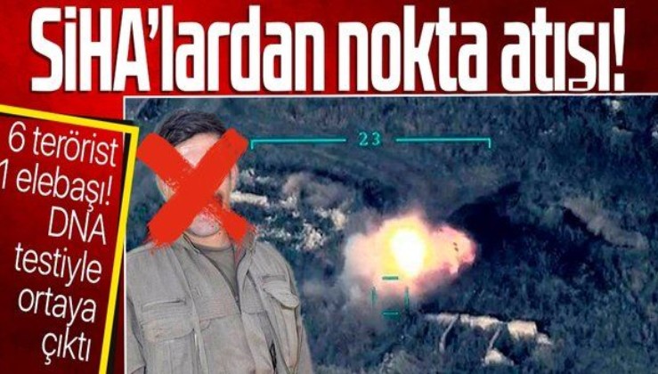 PKK'lı terörist hendeklerden kaçtı SİHA’dan kaçamadı: Ramazan Aslan 6 teröristle birlikte etkisiz hale getirildi