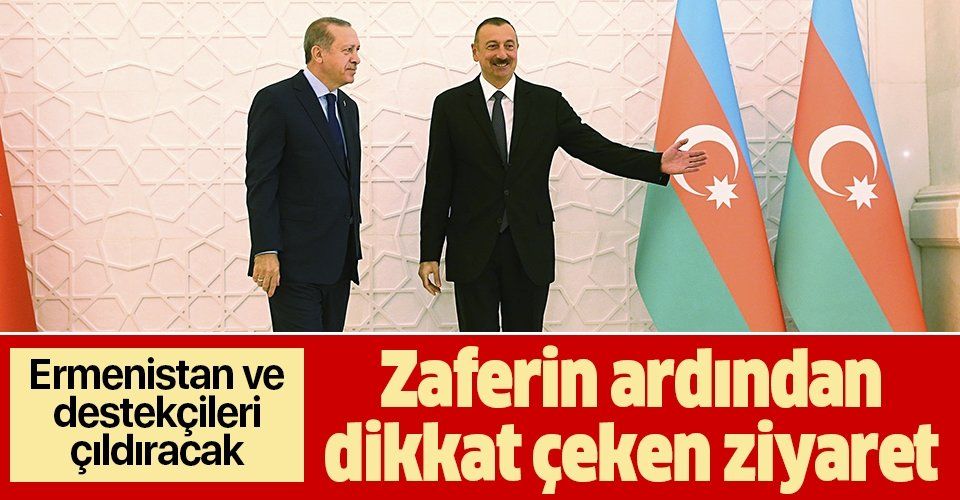 Erdoğan'da Azerbaycan'a kritik ziyaret! Tarih belli oldu