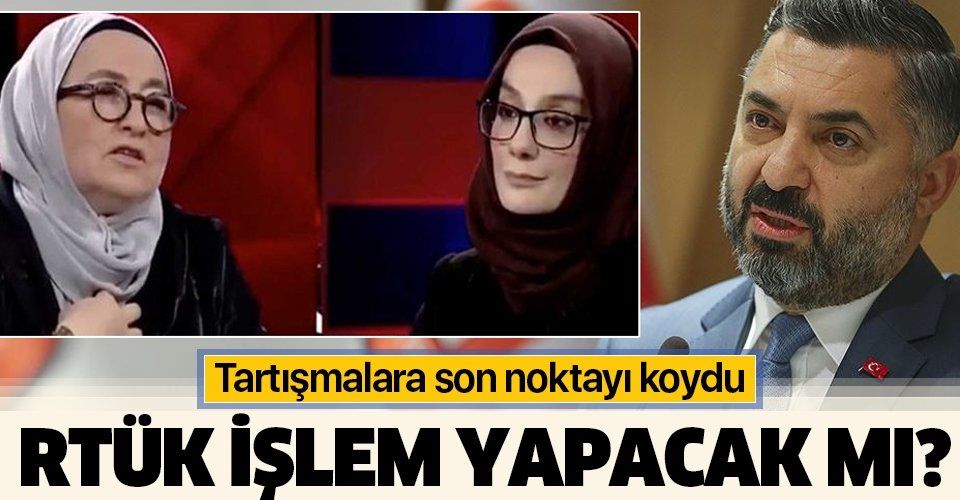 RTÜK Başkanı Ebubekir Şahin'den Sevda Noyan’ın Ülke TV’deki sözlerine ilişkin açıklama: Gereği yapılacaktır
