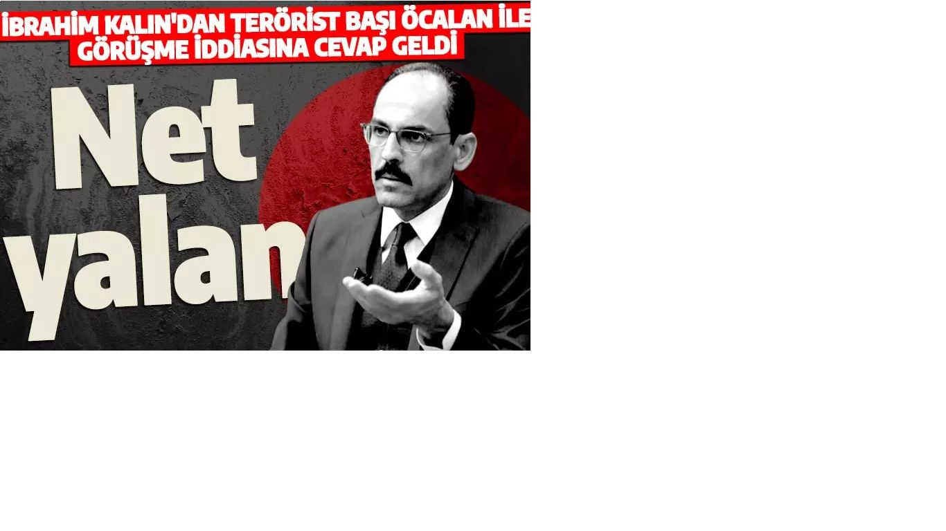Son dakika: Terörist başı Öcalan ile görüşme iddiasına Cumhurbaşkanlığı'ndan cevap geldi