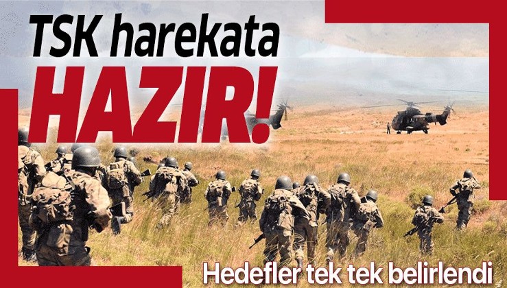 Fırat’ın doğusunda YPG/PKK hedefleri tek tek belirlendi, TSK harekata hazır.