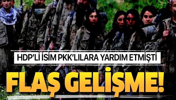 HDP'li İlçe Başkanı Abdullah Ekerek PKK'lılara destek verdiği gerekçesiyle tutuklandı!.