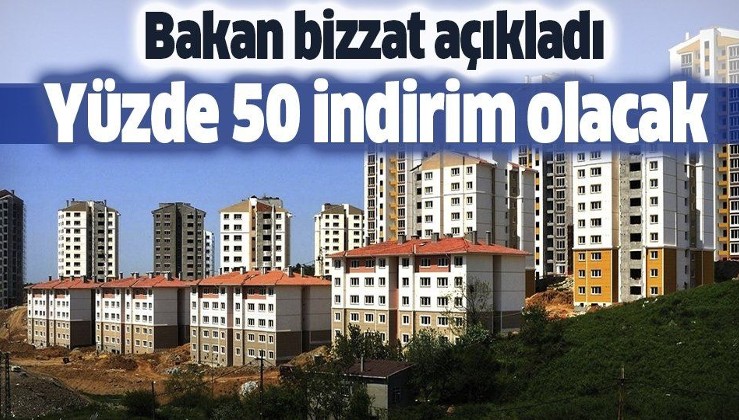 Çevre ve Şehircilik Bakanı Murat Kurum açıkladı: Yeni yapılacak konutlarda yüzde 40-50 oranında indirim yapılacak