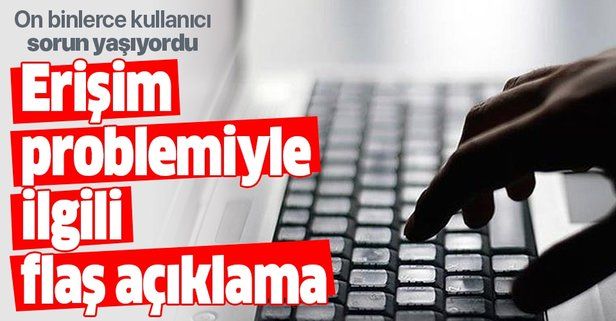 Türk Telekom'dan internet erişim problemiyle ilgili açıklama.