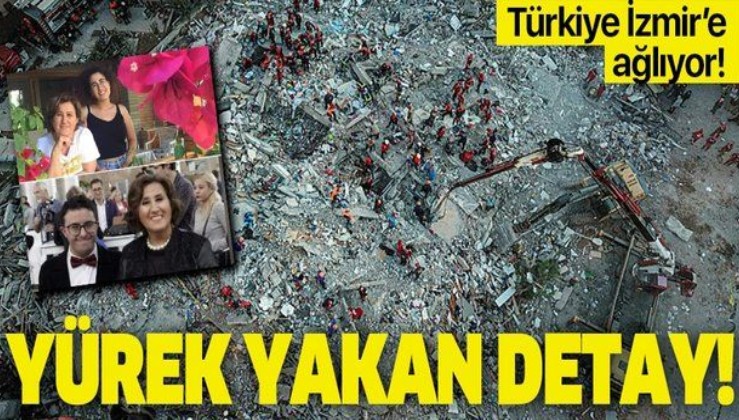 Son dakika: İzmir depreminden yürek yakan detay!