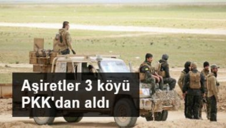 Aşiretler PKK’yı kovdu: Aşiretler 4 günde 3 köyü PKK'dan aldı