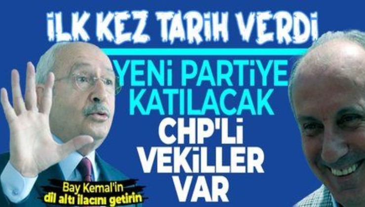 Muharrem İnce doğruladı: CHP'li bazı vekiller partimize katılacak