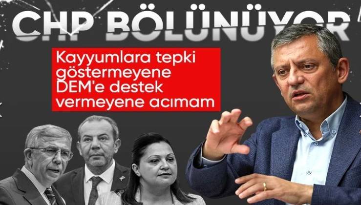 CHP'de partiye muhalif belediye başkanları sorunu: Özgür Özel, Ankara'ya çağıracak