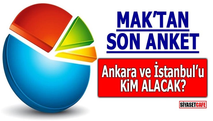MAK’tan son anket! Ankara ve İstanbul’u kim alacak?
