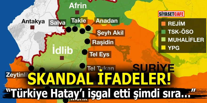 Emperyalistlerden alçak kışkırtma: “Türkiye Hatay’ı işgal etti şimdi sıra…”