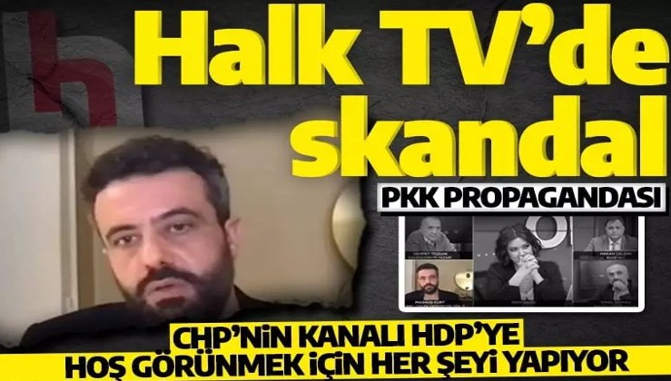 Halk TV'de PKK propagandası! Açıktan Türk askerini hedef aldı