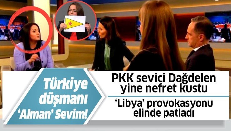 PKK sevici Sevim Dağdelen'in Türkiye düşmanlığı bitmiyor! 'Libya' provokasyonu elinde patladı.