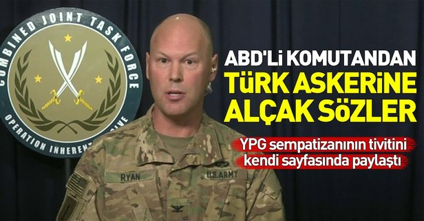 ABD sözcüsünden skandal paylaşım! Türk askeri için şok ifadeler!