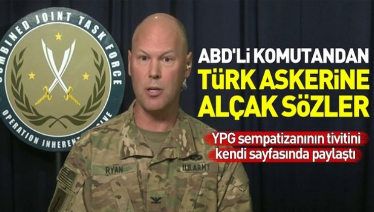 ABD sözcüsünden skandal paylaşım! Türk askeri için şok ifadeler!