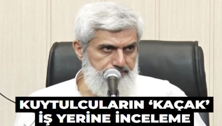 Kuytulcuların ‘kaçak’ iş yerine inceleme