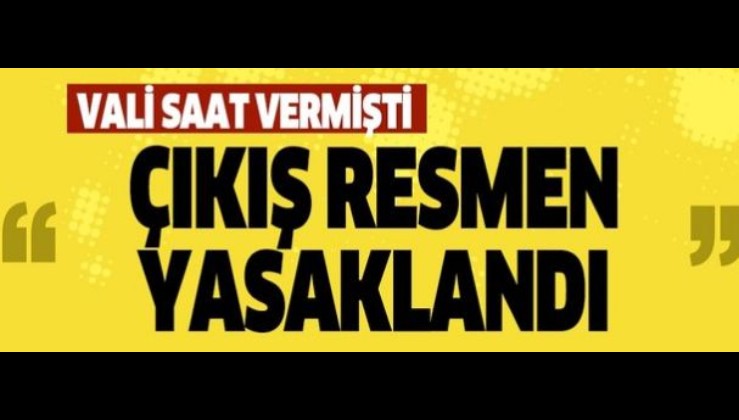Son dakika: Vali Ali Yerlikaya açıkladı:.İstanbul karantinada!