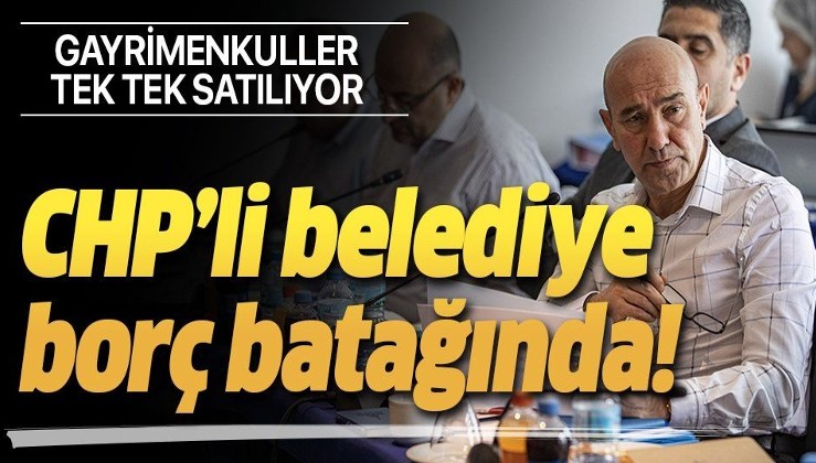 Tunç Soyer'in başkan olduğu İzmir Büyükşehir Belediyesi borç batağında