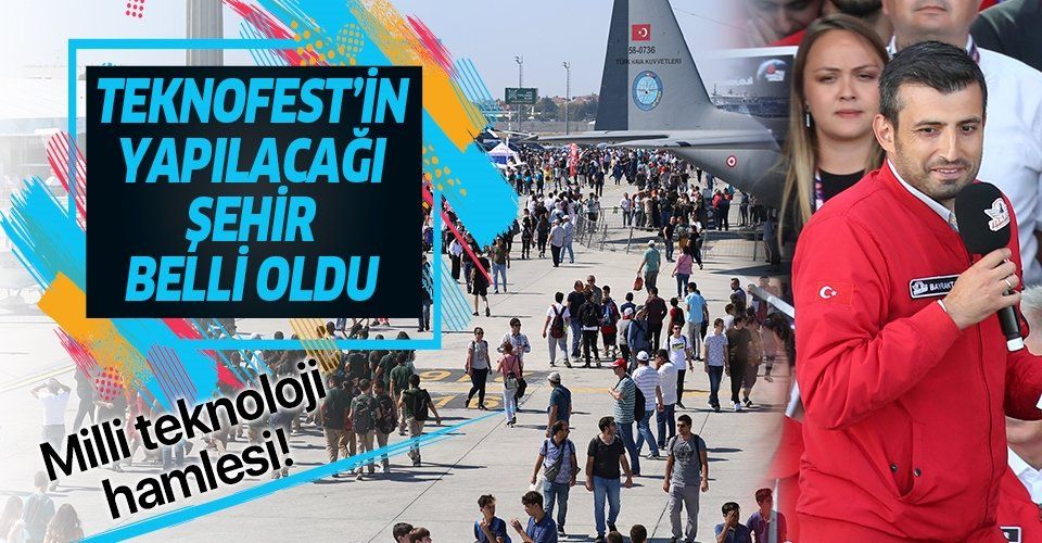 Selçuk Bayraktar açıkladı: Teknofest 2020 Gaziantep’te yapılacak.