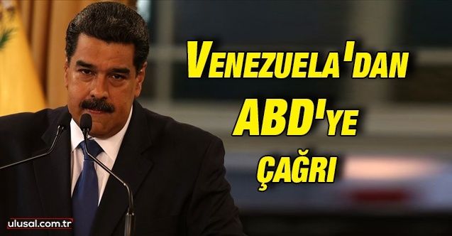 Venezuela Devlet Başkanı Maduro:
