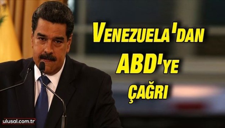 Venezuela Devlet Başkanı Maduro: