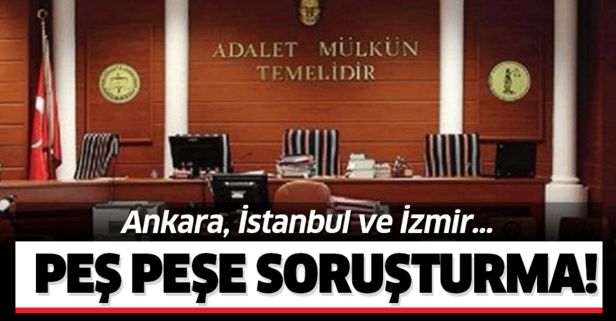 Ankara, İzmir ve İstanbul'da Barış Pınarı Harekatı soruşturması!.
