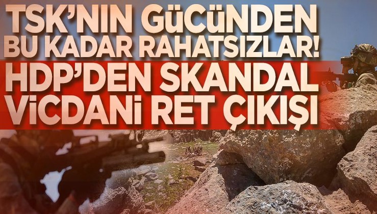 HDP'li Dede'den skandal 'vicdani ret' açıklaması! TSK'nın gücünden işte bu kadar rahatsızlar