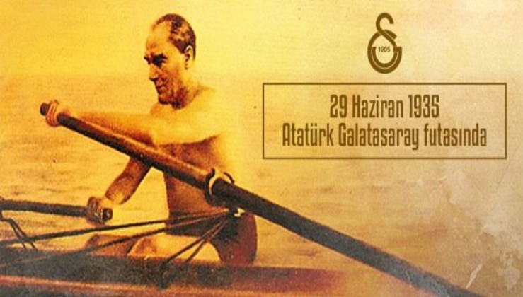 Atatürk: "Bütün Galatasaraylıların gözlerinden öperim"