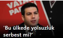 Özgür Bursalı: Bu ülkede yolsuzluk serbest mi?