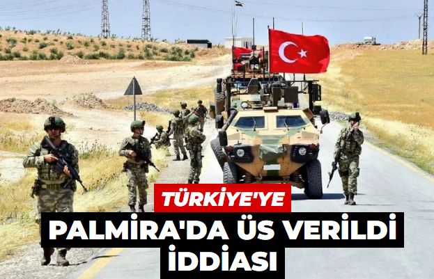 Türkiye'ye Palmira'da üs verildi iddiası