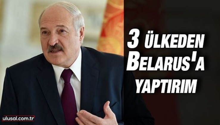 ABD, Kanada ve İngiltere'den Belarus'a yaptırım kararı